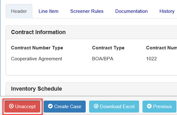 This image displays a Search Results screen with documents that may be worked by the PLCO user.